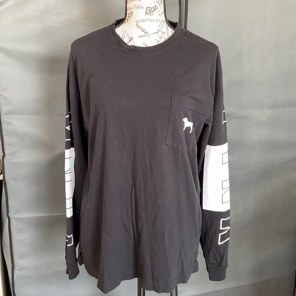 Pink Victoria’s Secret long sleeve tee